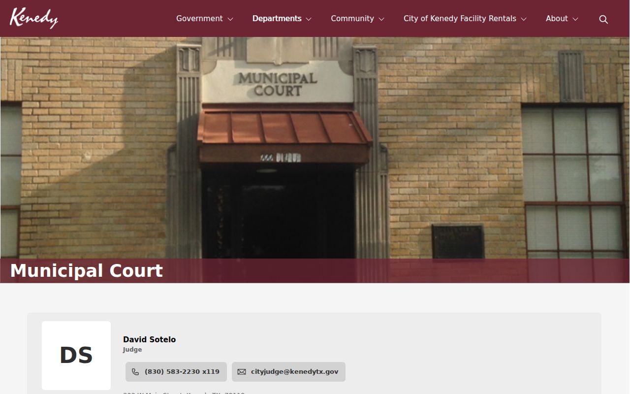 Karnes County traffic warrants: Kenedy Municipal Court options