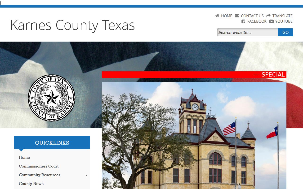 Karnes County warrant records: official county office and courthouse information